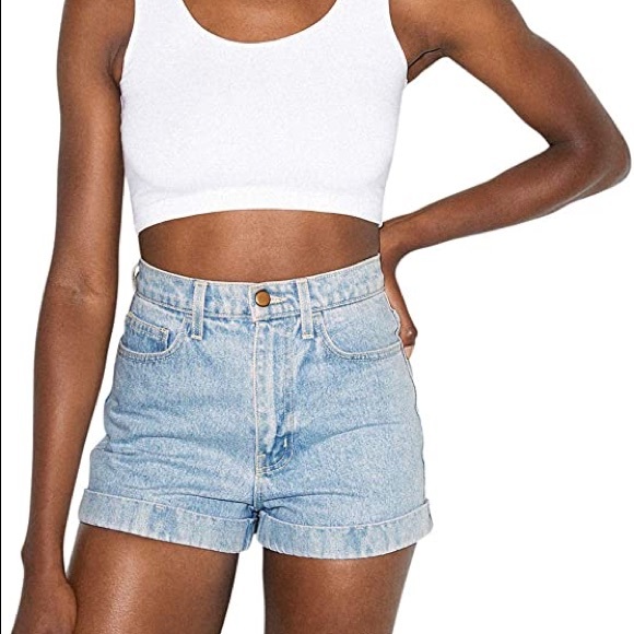 AA 26W High Waisted Mom Denim Shorts - Picture 7 of 7